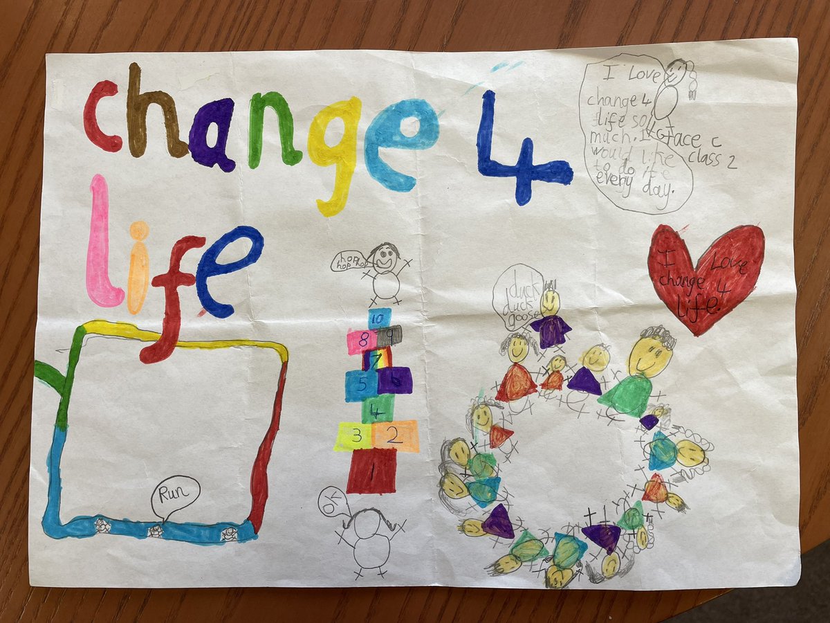 TreePrimary's tweet photo. And the winners are……
Design a poster to advertise #ChangeforLife club
3rd Eliza
2nd Joseph
1st Grace
We love the colours you’ve used and the champions particularly like seeing our run track on two of the posters
#changeforlife #leadership #activeplaytime #wassp #schoolgames https://t.co/xzS5WgpIO8