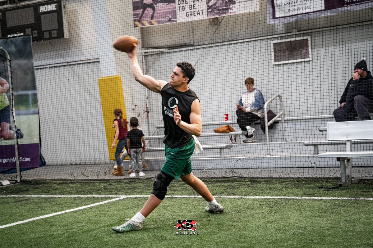 AthleticsPenn's tweet photo. “Some people want it to happen, some wish it would happen, others make it happen.” -Michael Jordan 💜💛⚡️ #7v7football #CPFlash #CentralPennAthletics #CentralPennsylvania https://t.co/Fl0mxpwarn