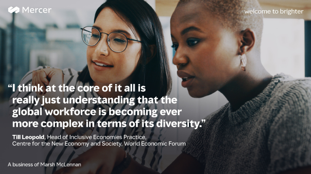 The case for a more diverse, equitable and inclusive world has never been clearer. Our latest #podcast explores how #business can drive positive societal change as part of their own responsibility and #sustainability agendas #ESG #FutureofWork #Diversity bit.ly/3GUzUqE