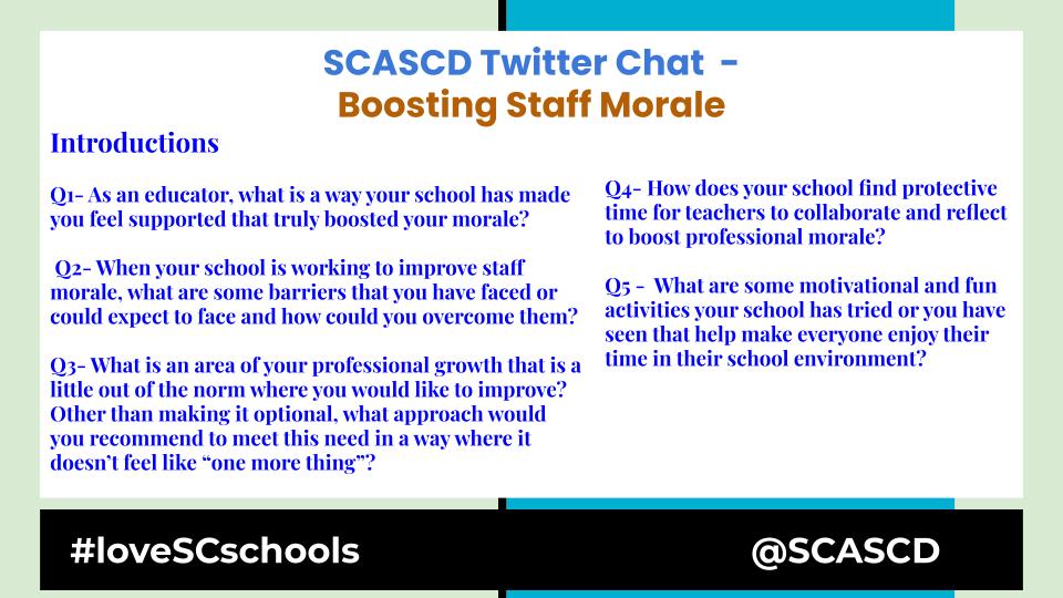 Here is a preview of tonight's questions. We will begin in 10 minutes! #loveSCschools