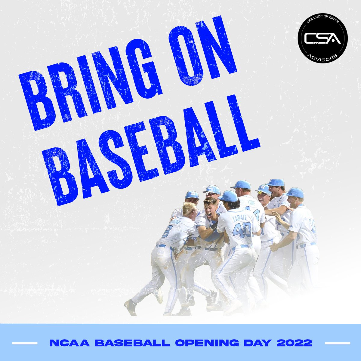 It's back 👀 NCAA Baseball #OpeningDay is here! Excited to see our #teamCSA 2021 class on the field this season!