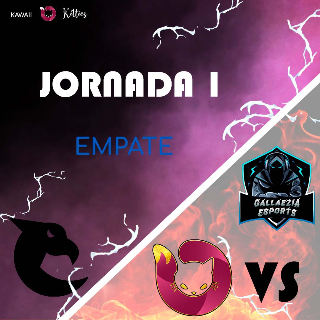 Aker_Esports's tweet photo. La jornada pasada de @LEAmateur_ nuestros gatitos sacaron un empate en su primer partido como equipo frente a @GallaeziaG #bekawaii #LeagueOfLegends https://t.co/Yw8eu365h4