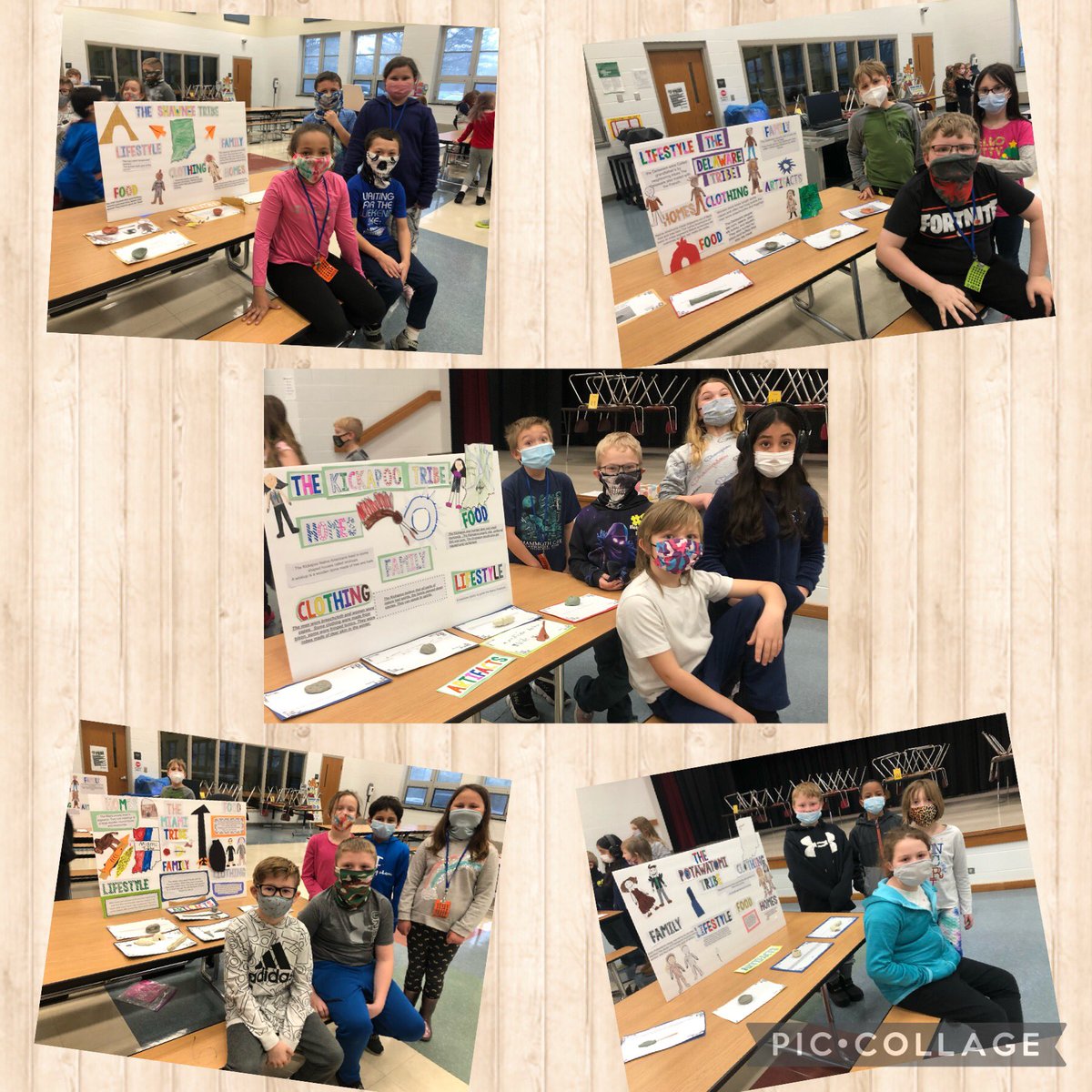 warrenfirst1's tweet photo. We all worked hard to create a museum about the Native American Tribes in Indiana! We had so much fun learning about our history. 
#thisislcsc #indiana 
@LcscSuper @Lebanon_Schools https://t.co/lV52QL33YO