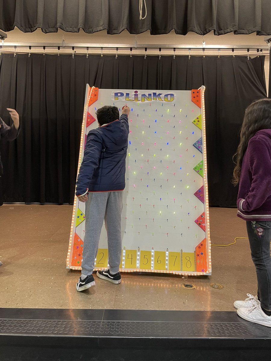 MrH_LSES's tweet photo. CMES! Bring your earned Cougar Paws to lunch today for a chance to play PLINKO! #ClopperStyle 🐾 https://t.co/iE2DqBz1eY