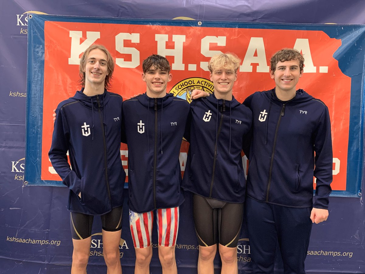 Congrats to our medley relay team finishing 20th!! Awesome swim guys