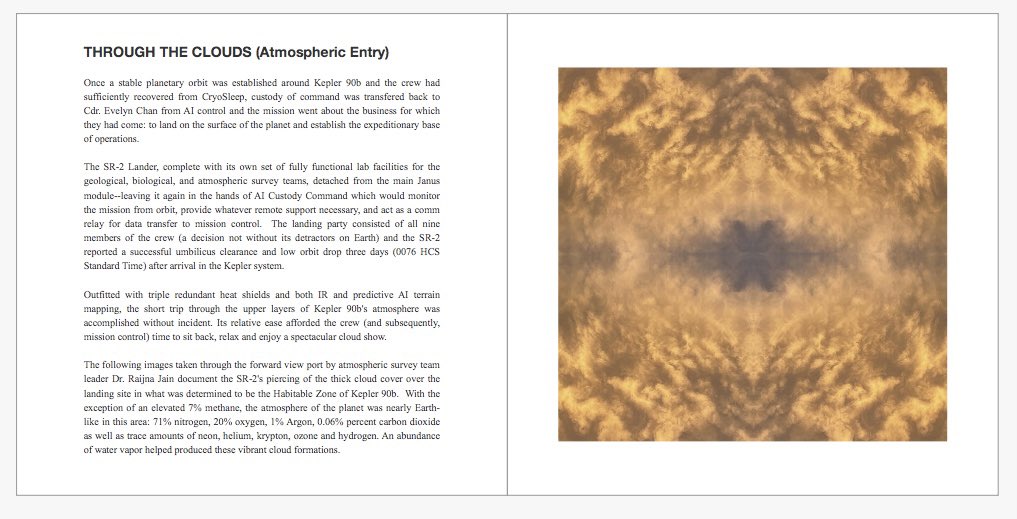 JanusProjectNFT's tweet image. Some new galley proofs of the book, coming soon…🪐👩‍🚀👍

Own a piece of the Janus 1 story as an #NFT, own the book. 

See pinned tweet for details.

#nftart #HBARNFT #HederaNFT #NFTCommunity #nftcollectors #hbar #scifiart #fractal #scifi #exoplanet