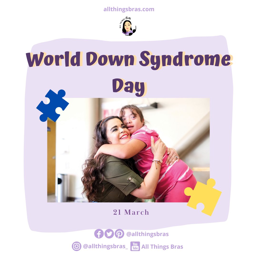 allthingsbras's tweet photo. It's #WorldDownSyndromeDay💙💛! Let's take a moment to celebrate them today with lots of love and patience 🥰
In line with this year's theme, "We Decide" the Rights of Persons with Disabilities, this will focus on the right of participation for those living with Down's Syndrome. https://t.co/OjsoP3zUHs