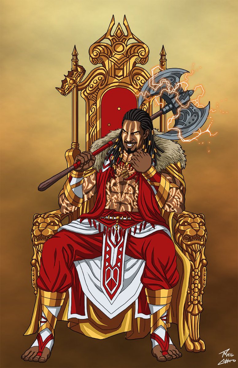 TheLast_Mansa's tweet photo. Another O̩jó̩-Ẹtì
So you know what that means…fire in my belly and thunder in my voice!
Children of Shango go forth in power and take the day! Àṣẹ and Ọba kò so!
#SonOfThunder #Fireday #BlackTwitter https://t.co/U1PE7BaOIv