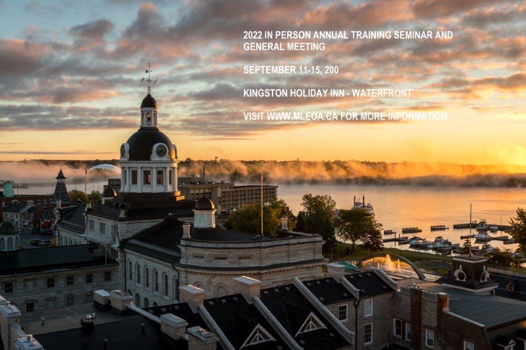 The MLEOA Annual Training Seminar and General Meeting is back. We look forward to reuniting with everyone.