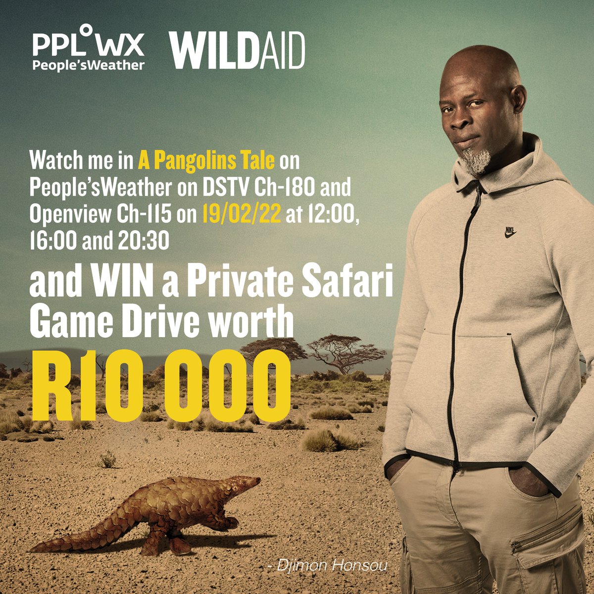 🐾 WIN with WildAid and <a href="/peoples_weather/">People°s Weather</a>
this #WorldPangolinDay!

Enter here: peoplesweather.com/competitions/