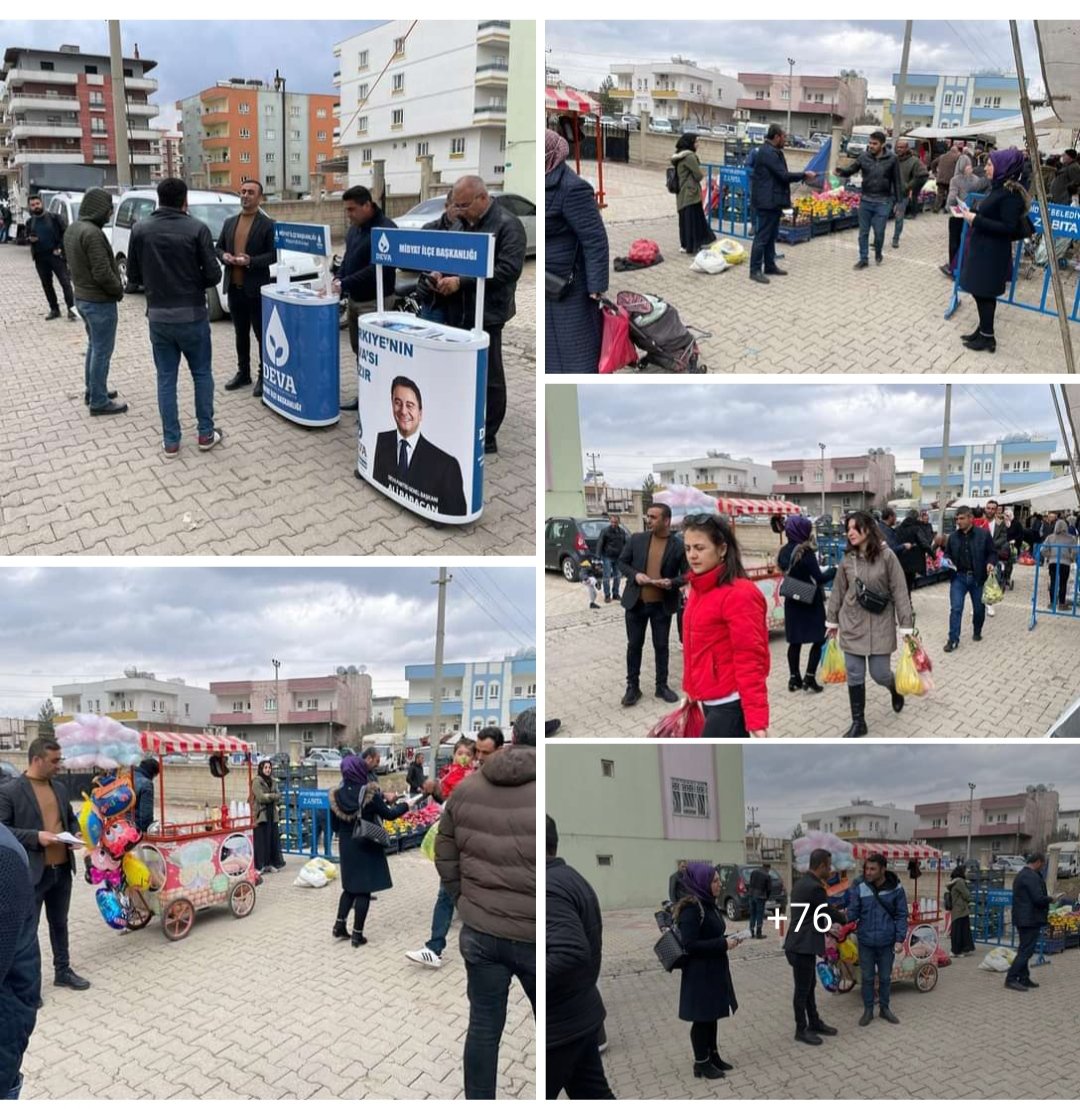 MidyataDEVA's tweet photo. İlçe başkanımız ve başkan yardımcılarımız beraber bu haftaki stand ve broşür dağıtım çalışmamız Cuma pazarıydi. Halkımızın dertlerine #Deva olmaya geliyoruz. @alibabacan @EssumAslan @emin_ekmen @keremaltun65 @avmesutaydogan @AvYLMZYLDZ @MehmetKan2147 @mbromioglu @MahmutAkg https://t.co/idJQ86hBEL