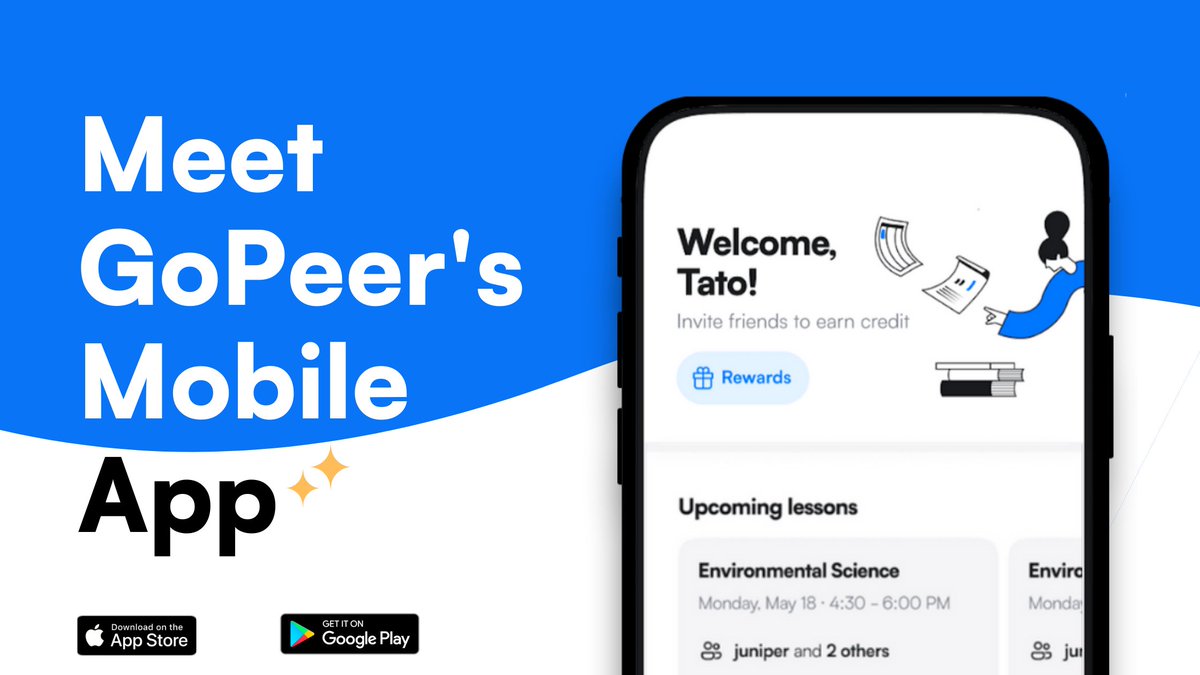 GoPeer tweet media