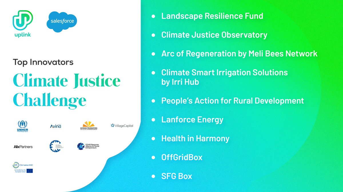 These 9 diverse innovations are paving the way for climate justice wef.ch/3I3C8oS <a href="/WEFUpLink/">UpLink</a>