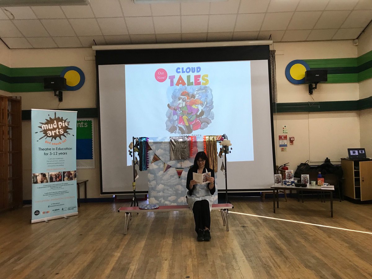 Thank you to @acombprimary for inventing some exciting Cloud Tale endings. Asteroids ☄️ sausages and police 🐕, we had some great ideas. Happy half term to all our schools! <a href="/olympiapub/">Olympia Publishers</a> <a href="/ace_national/">Arts Council England</a>