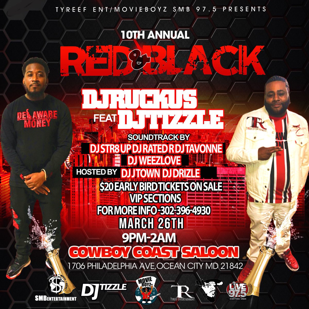 #BIG10 MARCH 26TH RED AND BLACK 
LOCKITIN