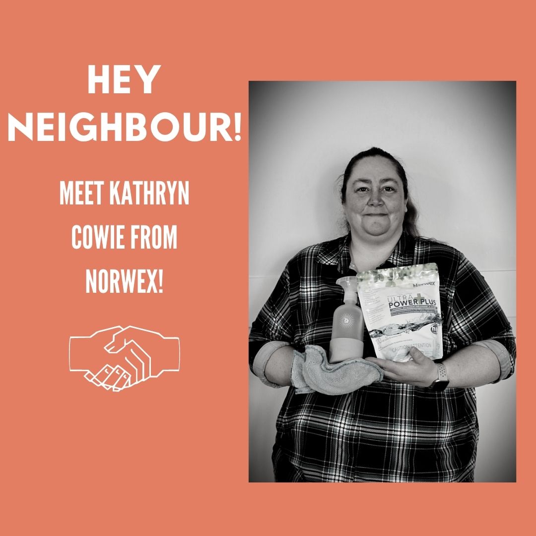 Meet Kathryn Cowie your local Norwex consultant! She will help you with all your green cleaning needs and more! #supportyourneighbours #whatstayslocalgrowslocal #shoplocal #buylocal #mackenziechamberofcommerce