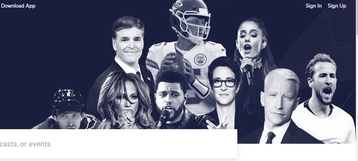 laurakmcclellan's tweet photo. I love #tunein but when I go to the home page &amp; see billboard of famous faces I should recognize from all areas of audio entertainment, I think, "When did #JamesVanDerBeek start playing a pro sport?" Anyone? https://t.co/kw3EI4EhiK