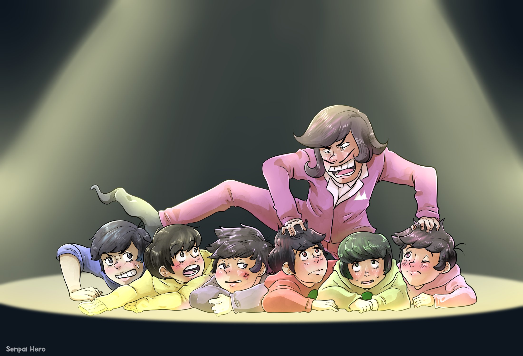 Senpai Hero Cometcon 33 Coms Open Osomatsu San Redraw It S Been A While Since The Last Time I Drew Something Related To Osomatsu San I Missed So Much My Babies