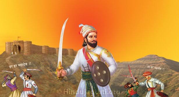 HinduJagrutiOrg's tweet photo. A king who despite being powerful did not use his powers to torment, who despite being glorified was not arrogant, who conquered valorous enemies &amp; who despite being a human functioned as a God ! #ShivajiMaharaj_for_HinduRashtra 
#बनकर_शिवबा_लहराओ_भगवा https://t.co/sJwNmpN18a