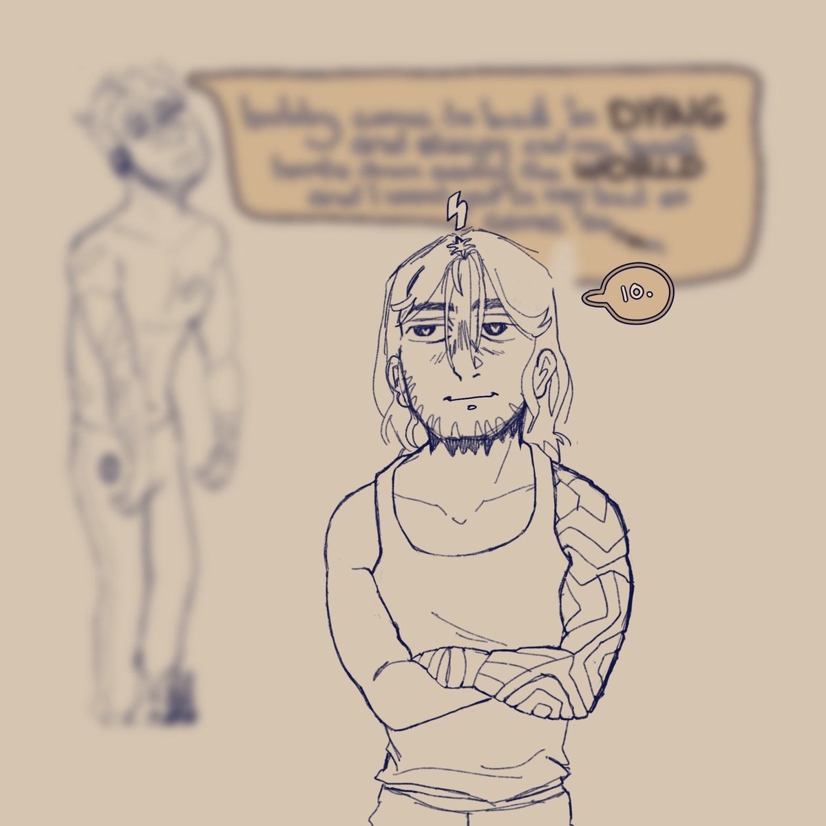 askbucky's tweet photo. On a scale to 1 to 10, how much of a Drama queen is Clint? https://t.co/23T4snxDsm