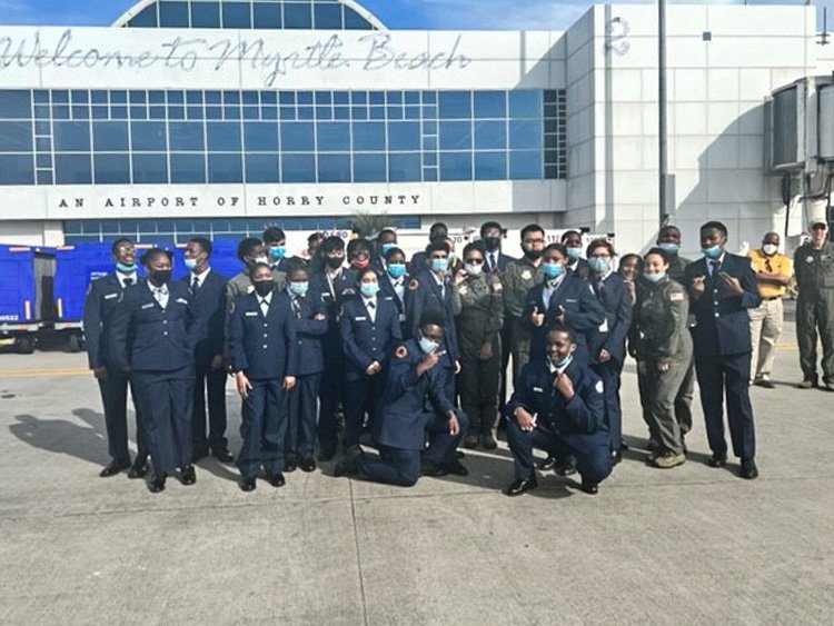 AFJROTC SC-935 Students visit PIA's Myrtle Beach Campus - is.gd/Qv3n1C