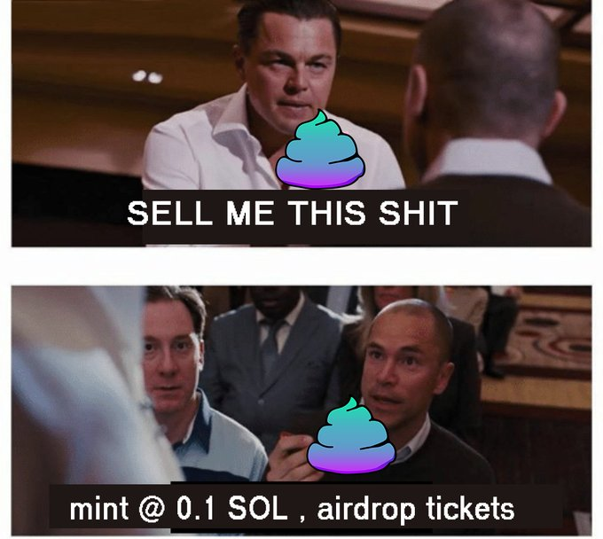 Im going to sell U this Alpha! Join our Discord for lucky draw ticket #airdrop! and mint us at 0.1$sol for the entry!
Discord | discord.gg/RCdF77pFr2

#NFTLaunch #NFT #NFTdrop #whitelist #NFTcommunity #SolanaNFTs #SolanaAirdrop