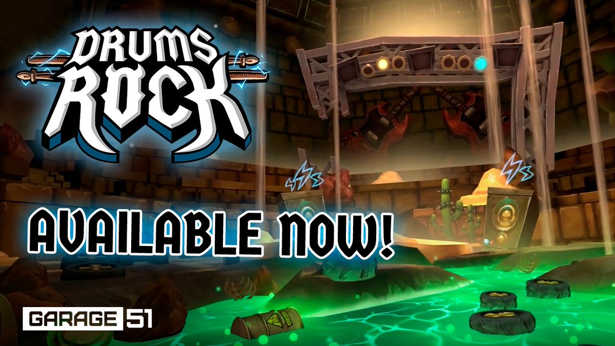 PlayDrumsRock's tweet photo. ROCK is already here, DRUMS ROCK IS AVAILABLE.

StoreLink: https://t.co/B1q90s6Mfr

Side Quest Link:
https://t.co/mLXhHM0WRj

@SideQuestVR @oculusapplab @MetaQuestVR #VRGames #VR #DrumsRock #Rock #VirtualReality #MetaQuest2 https://t.co/kovSu5ncMn