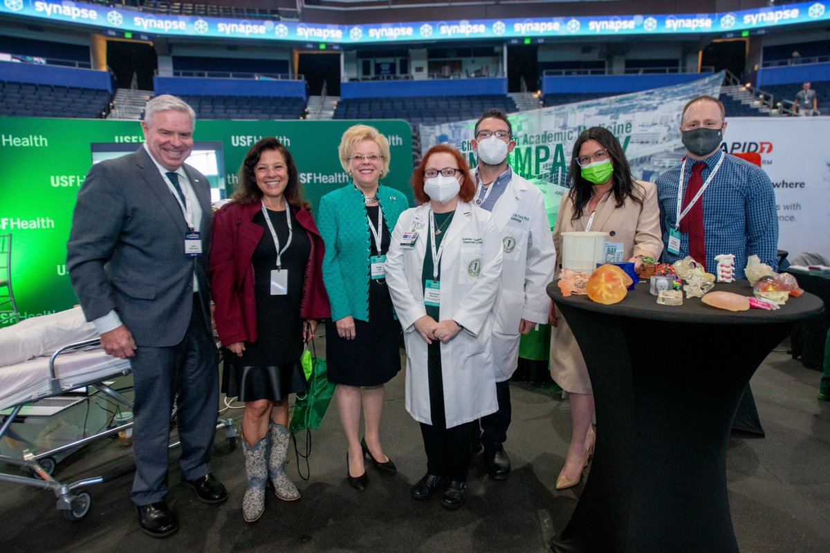USFHealth's tweet photo. Our #SynapseSummit presentation on the ice was a big hit! We are so grateful to all of the #USFHealth innovators who made this event a success! 🤘#InnovationLivesHere #MakingLifeBetter @SynapseFL https://t.co/QpyMTZXuuy