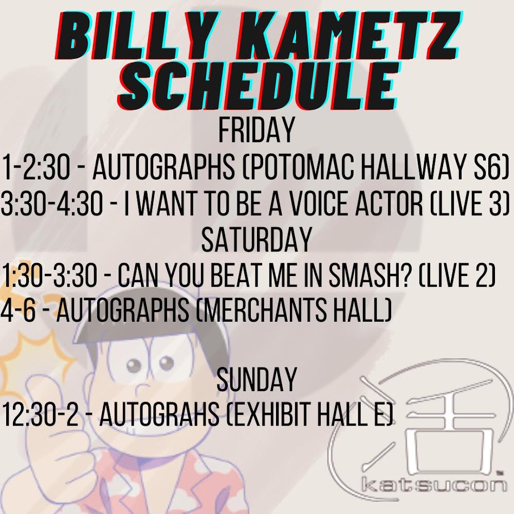 Coming ‘atcha <a href="/Katsucon/">Katsucon</a>! Hope I get to see ya this weekend!