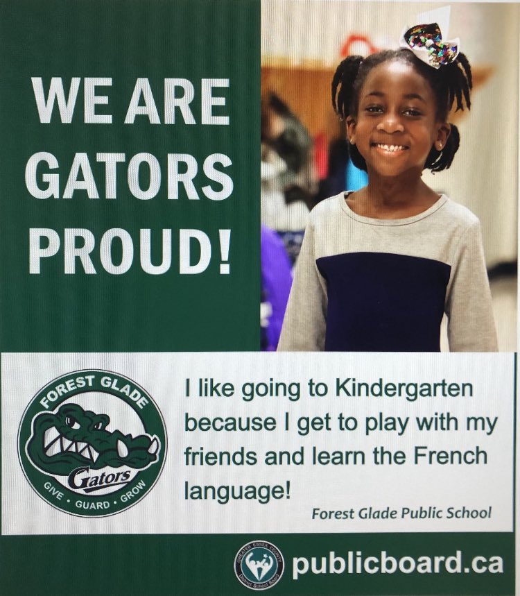 Our Virtual Kindergarten Open House is Wednesday Feb 23 from 5-7pm. Join us to learn more about our Kindergarten program at Forest Glade! Call the school for more info on how to join! 519-735-3113 GO GATORS! 🐊