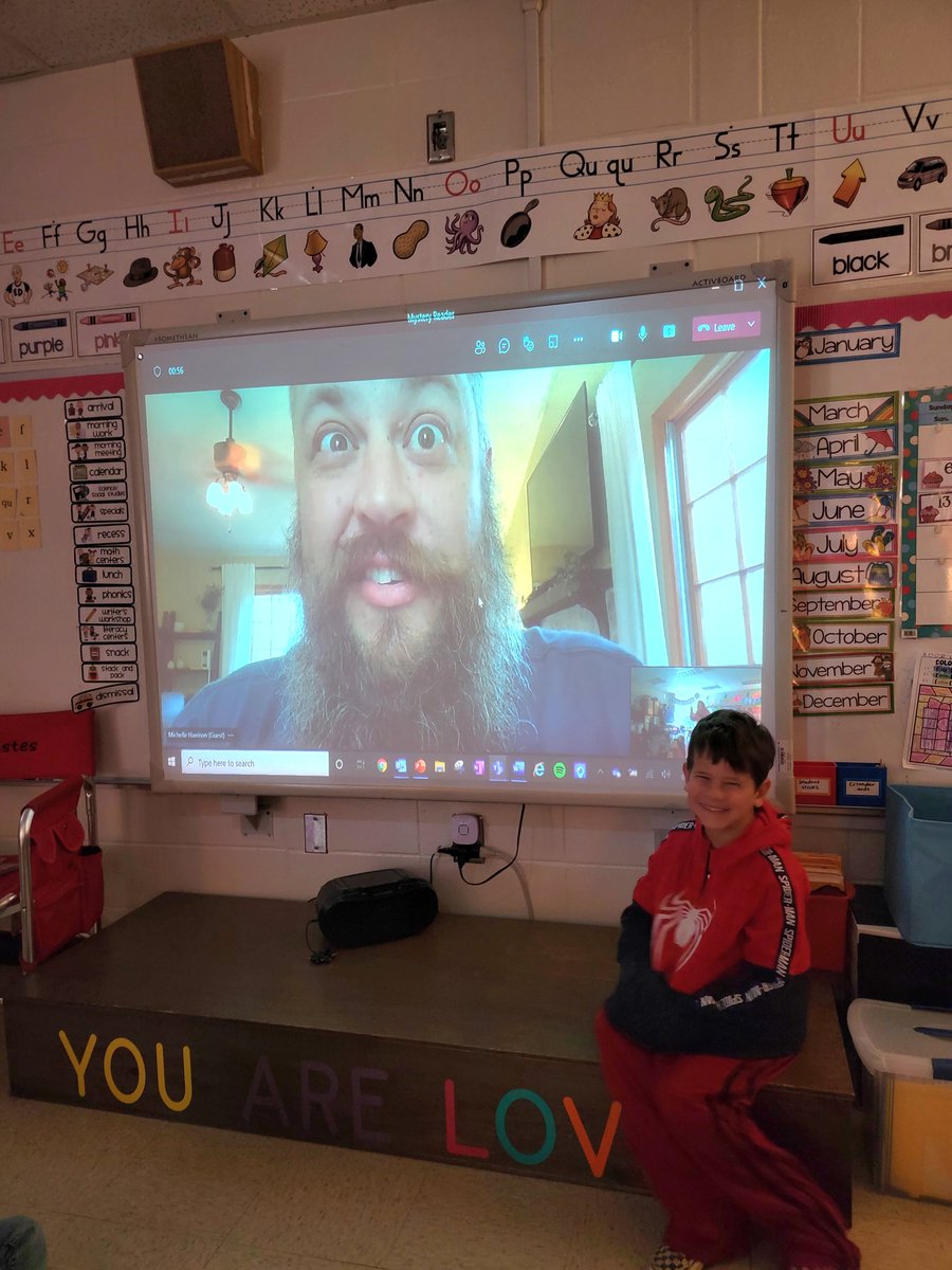 Thank you to Noah's Dad for being our mystery reader today!❤️ <a href="/Bostonkidscount/">Boston Elementary</a>