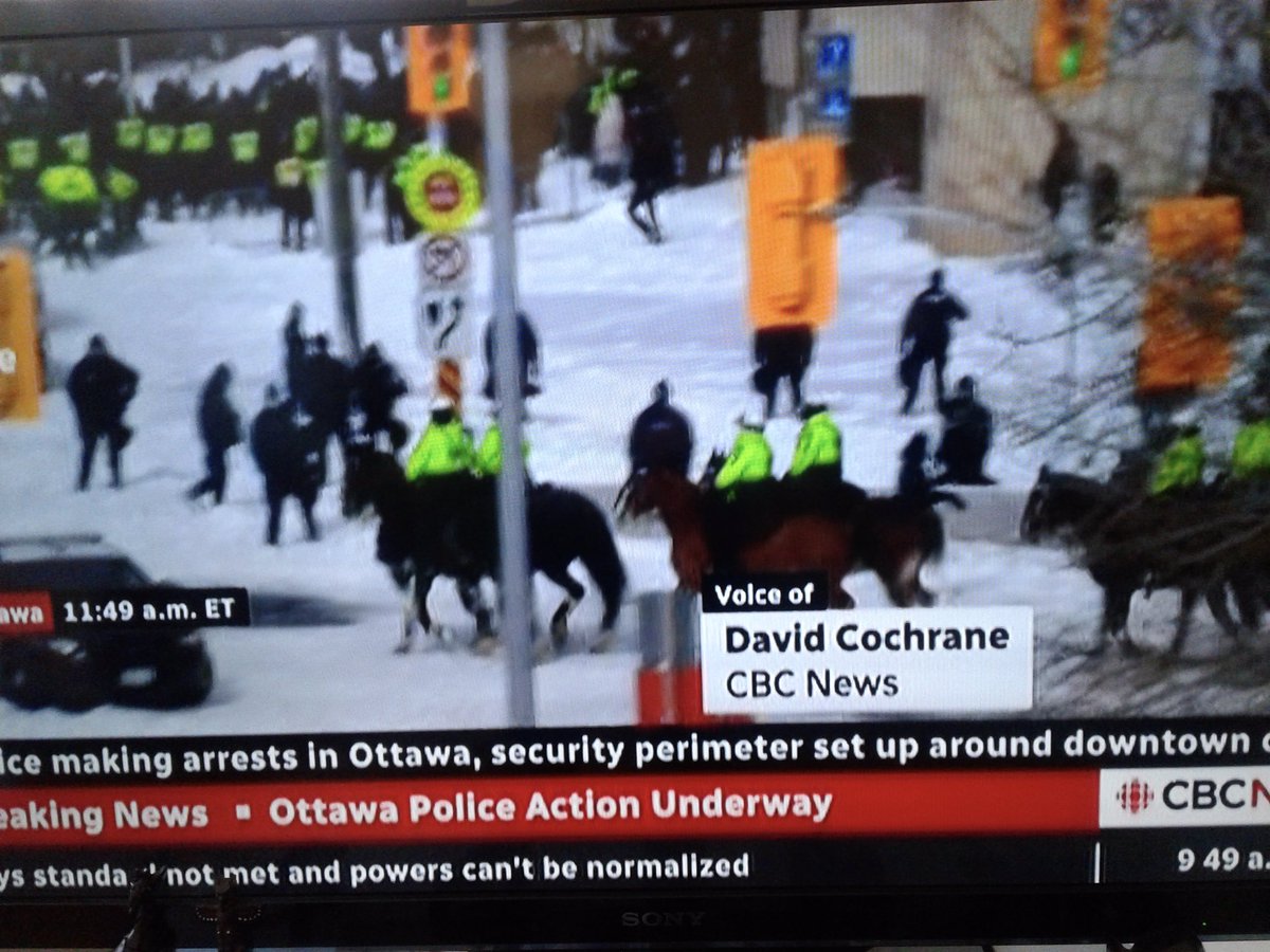 <a href="/lincolnmjay/">Lincoln Jay</a> YAY! The RCMP crowd controllers have arrived. Mounties to the rescue. Hurrah! (Bit of a disappointment they aren’t in red)