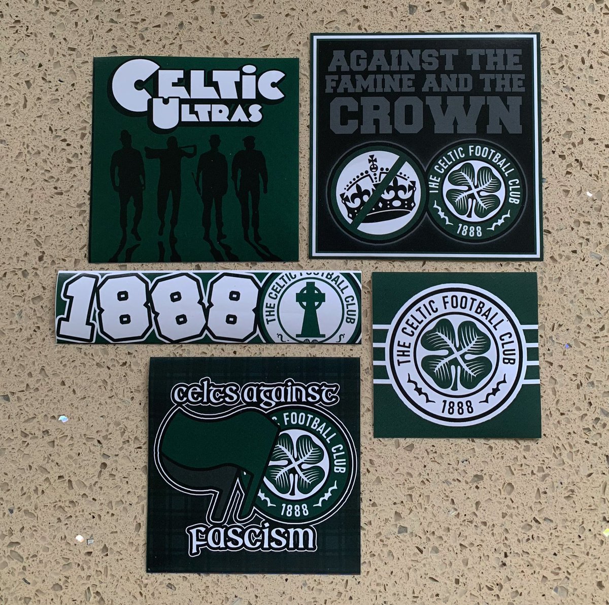 50 stickers £5. 10 of each design - Link in bio.