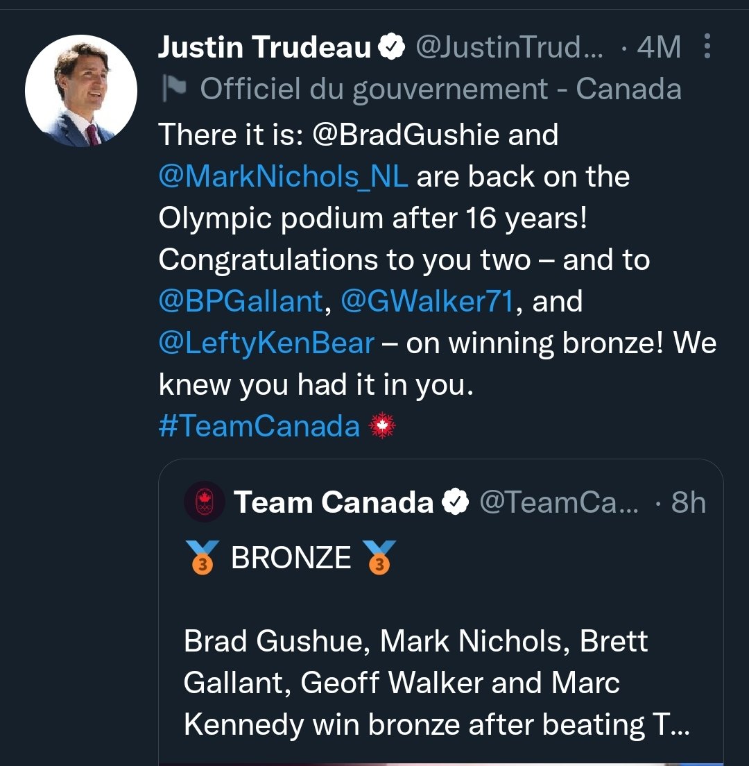 TheRealKeean's tweet photo. There is something uniquely Trudeau about our Supreme Commander tweeting non-stop about the Genocide Games while his paramilitary is preparing tear gas canisters for children. https://t.co/IcLUErkBlS