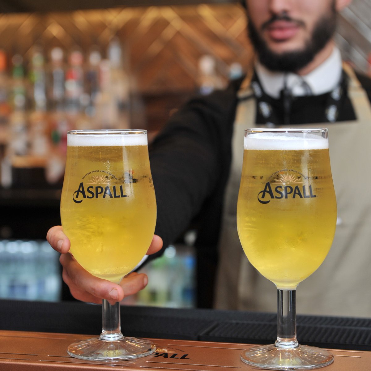 The rumours are true. You can now enjoy our delicious Aspall Draught Cyder served in @sluglettuce bars across the UK! 🎉 Please Drink Responsibly