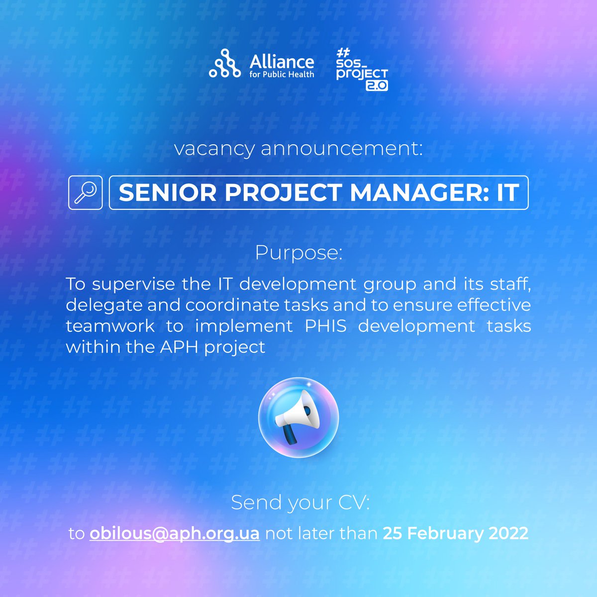 InYourPower1's tweet image. 📣🔥Друзья, конкурс на старшего IT Project менеджера продлен. В рамках регионального проекта #SoS_project 2.0 ищем амбициозного и ответственного IT гуру с сильными лидерскими качествами. Детали по ссылке - bit.ly/3LLZwJO

📣🔥 Friends, the…