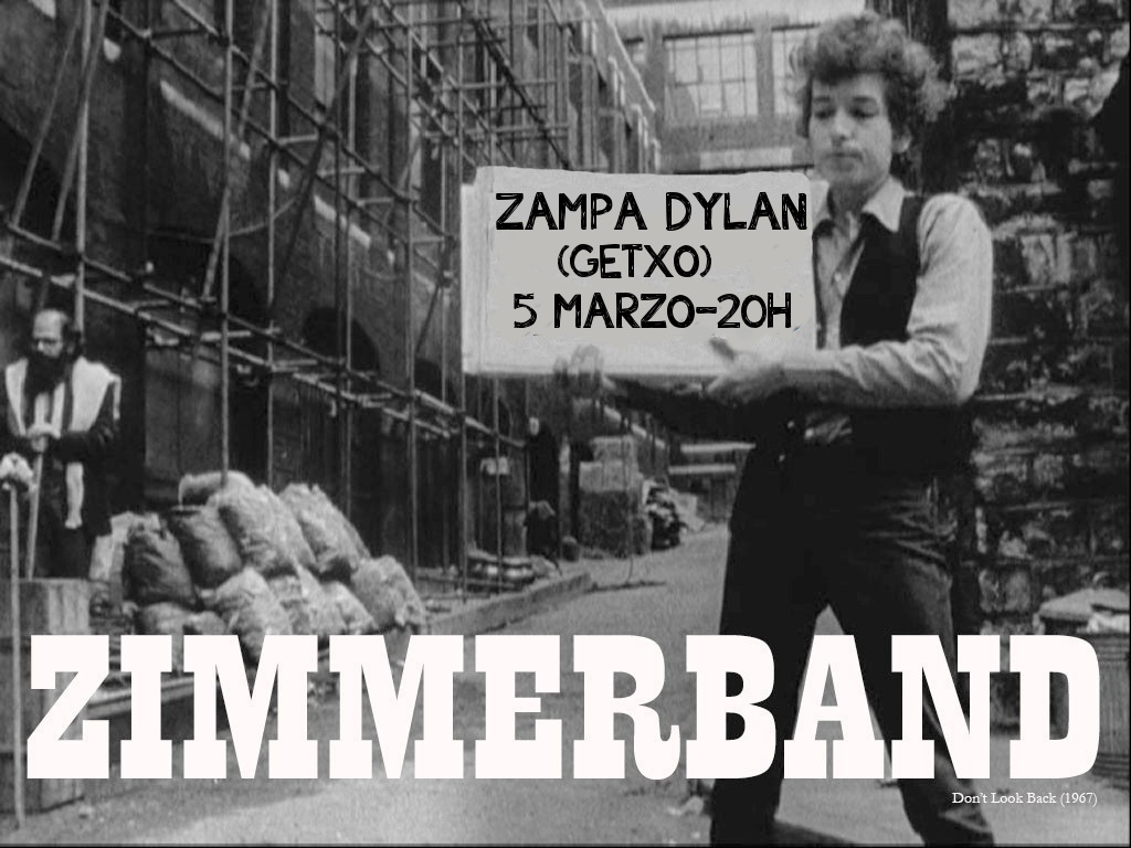 Si te gusta Dylan, el 5 de marzo hacemos doblete en Las Arenas con nuestro disco en castellano de temas de Bob: 
12:45h Mirador Igeretxe
20h Zampa Dylan