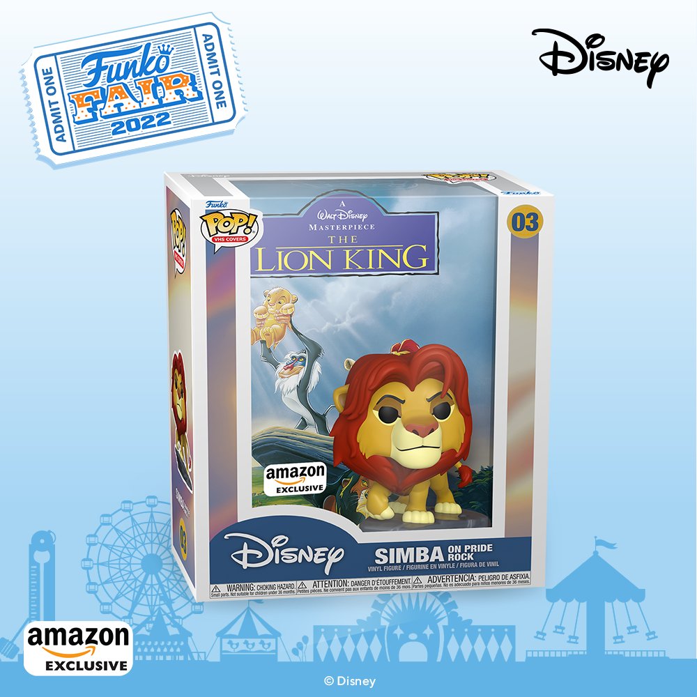 Funko Europe on Twitter: "Funko Fair 2022 Reveals: Pop! VHS Cover - Disney  The Lion King! Coming soon, exclusively at Amazon in the UK &amp; Europe.  https://t.co/qHl7TF6SFN" / Twitter