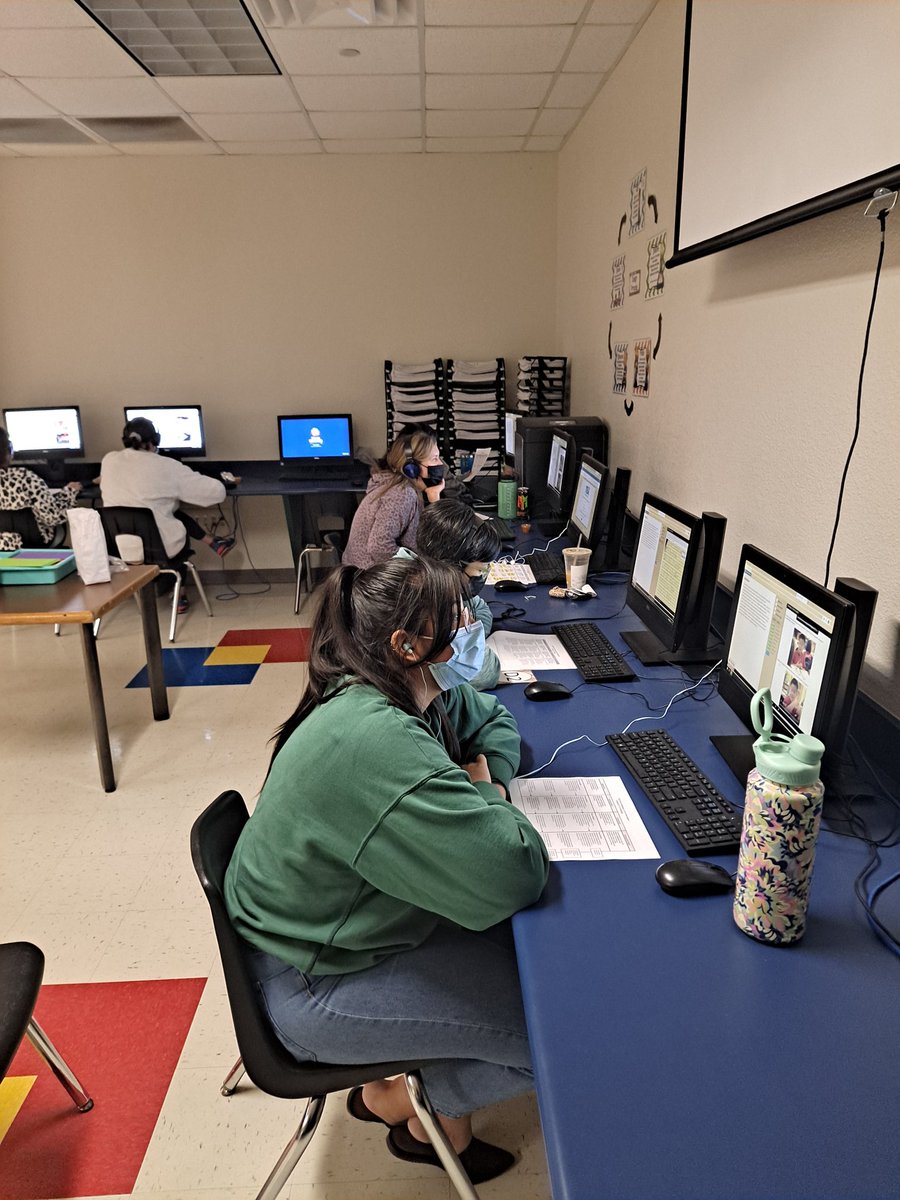 Even teachers still take test. Thank TELPAS raters at Camino Real and Ulhand Elementary for you dedication to students. #100percenthays @HCISDELLs <a href="/theTEAMCRES/">Camino Real Elementary</a> <a href="/CarolinaDunca17/">Carolina Duncan</a> <a href="/MolinaHays/">Katherine Molina</a> <a href="/MrsMuro2018/">Amanda Muro</a> @JHiramG <a href="/ElsaIbarra_AP/">Elsa Ibarra</a> #100PercentHaysCISD