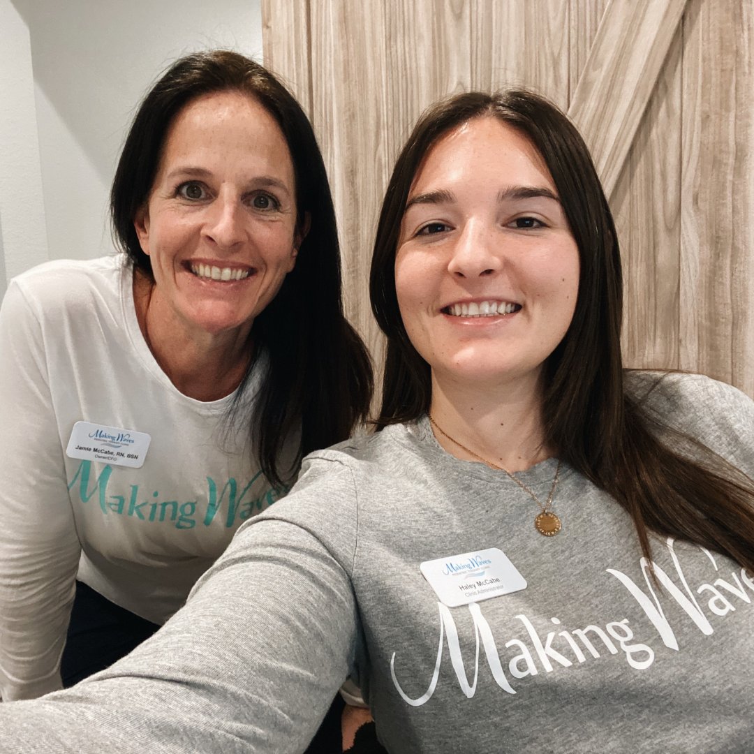 makingwavesptc's tweet image. Give us a call for your speech and OT needs! 817-910-8131
More information about what to look for in your child&apos;s development can be found here: makingwavesptc.com
.
.
Love matching with Momma! Thanks for a great week everyone! Happy Friday!