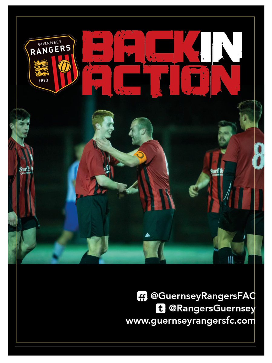 RangersGuernsey's tweet image. A bluster of football activity this weekend for the Rangers family. There's no minis tomorrow but we have Corbet Cup action v Saints at 10.30am and our Priaulx are in Stranger Cup action at KGV KO 4.30pm against North. Sunday, our U18s are in action against Saints at KGV KO 1PM.