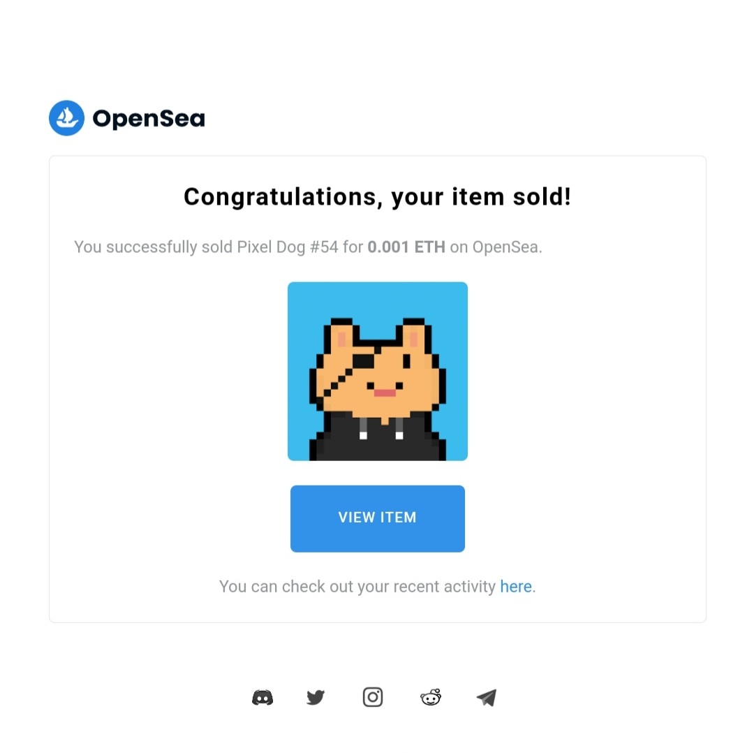 pixeldogs0's tweet photo. Pixel Dogs #54 🐶 SOLD🔥
Thanks to the new owner and welcome to the club. More pixel dogs are on the way.🚀🤗
Thank you new owner: @cryptobyls 💜🔥
@opensea 
.
.
.
#NFT #NFTs #NFTCommmunity #NFTMarketplace #Polygon #PolygonNFT #NFTshill #nftcollector #OpenSeaCollection #opensea https://t.co/dkrtCJxfDG