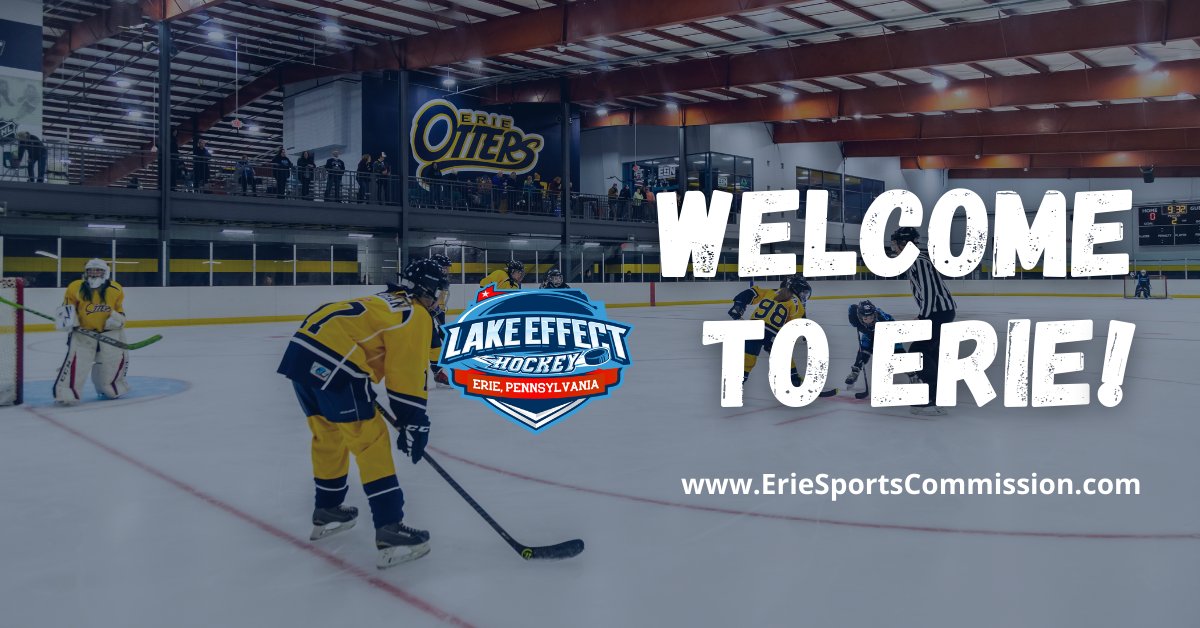 VisitErieSports's tweet photo. This weekend is all about the girls! The 28th Annual Sarah Backstrom Memorial Hockey Tournament kicks off tomorrow at @ErieSportsPark, Flo Fabrizio Ice Center, Mercyhurst Ice Center and Erie Insurance Arena.
#EriePA #ThisIsErie #ErieSports #VisitErie #LakeErie #VisitPA https://t.co/7jA5R0Y6xW