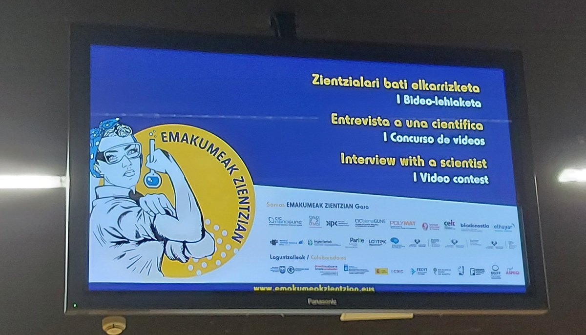 Zientzialari bati elkarrizketa. Euskal Herriko unibertsitatean!! Gure eskola saritua izan da.