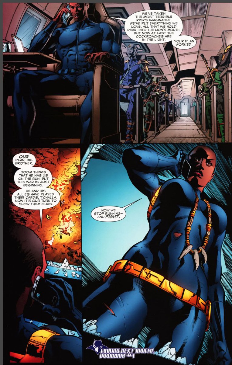 EmansReviews's tweet photo. Without T'Challa, we miss out on the fantastic dynamic between Shuri &amp; T'Challa on-screen in #BlackPanther. Their political differences, sibling love, respect for one another, and their AMAZING team-ups are what we hope for with Black representation. #SaveTChalla #RecastTChalla https://t.co/ub08tpUZSJ