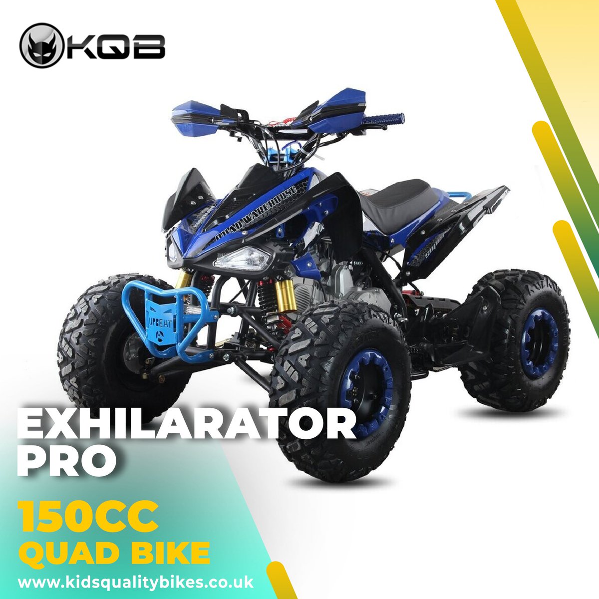 This quad is definitely the hero in the action movie, with its Kawasaki style, you’ll stand out from the crowd, and with free assembly, what more could you want?!🏍
Perfect for junior and adult riders (16+), this quad is ideal for those who are a bit of an adrenaline junkie.