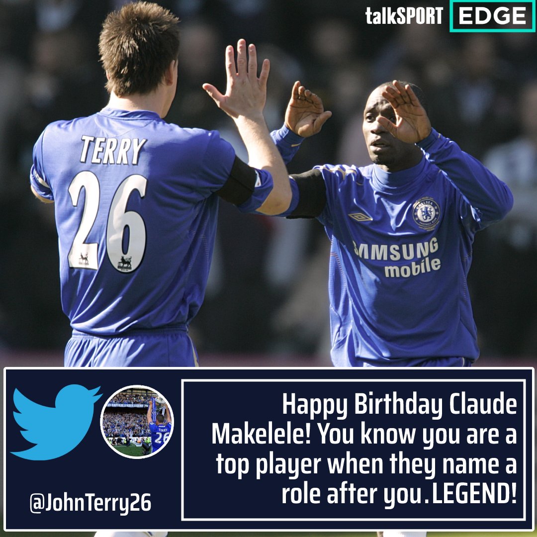   not wrong here  Happy Birthday Claude Makelele! 