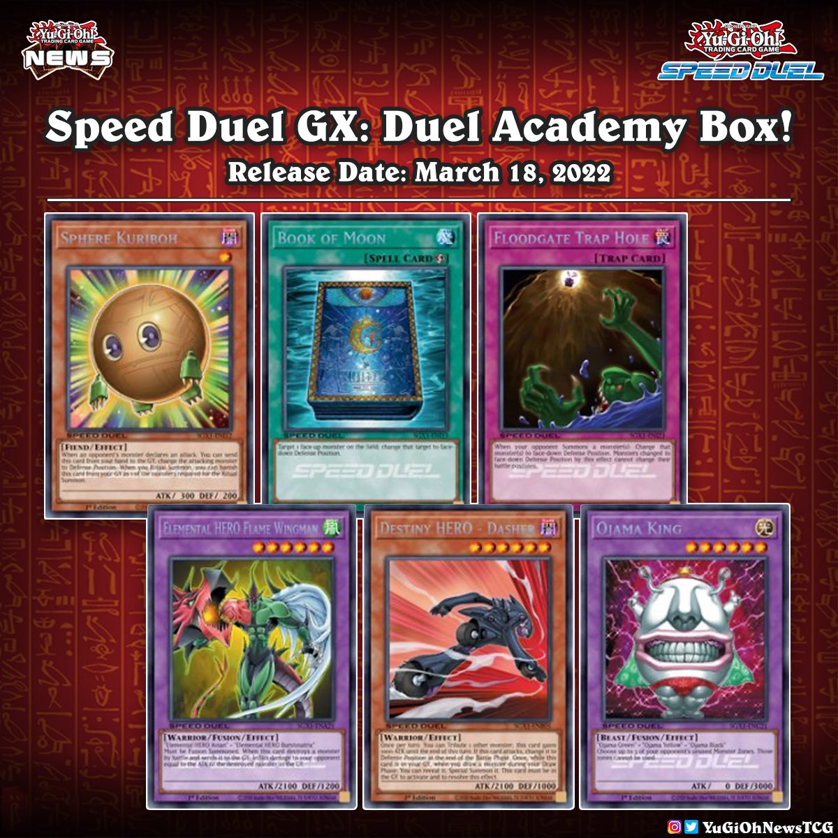 yugioh speed duel gx duel academy box deck list Amazon.com: YU-GI-OH TCG: Speed Duel GX: MIDTERM Paradox Display Box (6  Boxes)