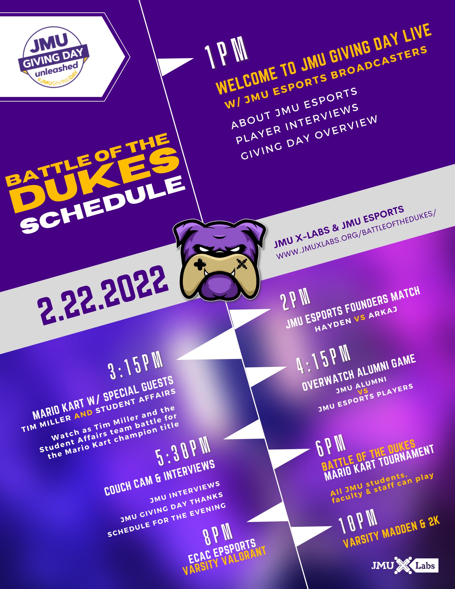 Jmu 2022 Schedule Jmu Esports (@Jmuesports) / Twitter