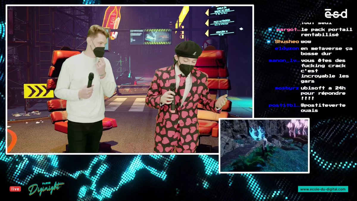Ym78200's tweet photo. #Diginight @esd_fr
🤔...c'est quoi le #Metaverse
▶️C'est la somme des univers avec lesquels on peut interagir
@pierrecappelli @MarchandBapti11 @loutro1990 @Nad_Alves @jblefevre60
#ESDParis #CréerCoderInnover https://t.co/steEUjLh3v